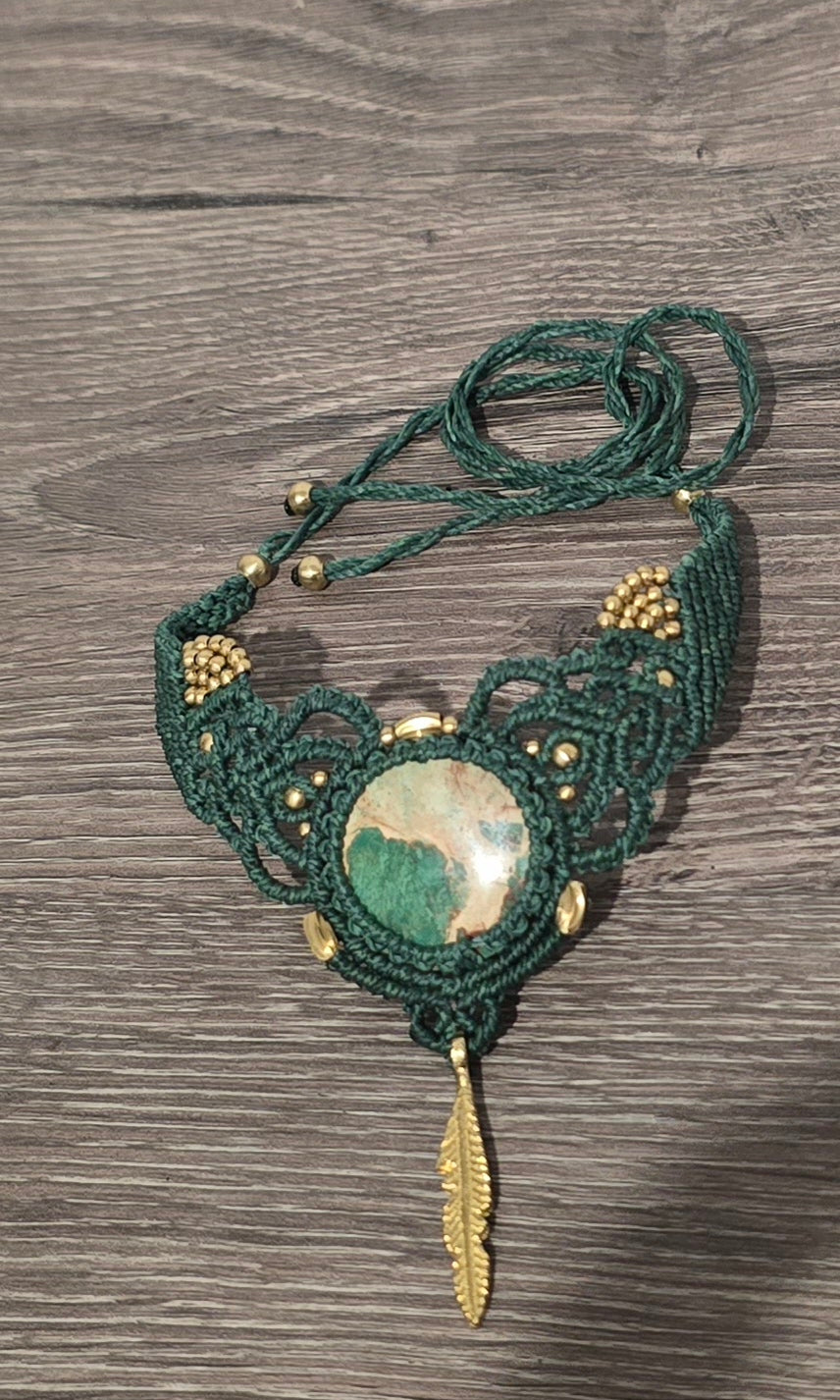 Variscite Choker