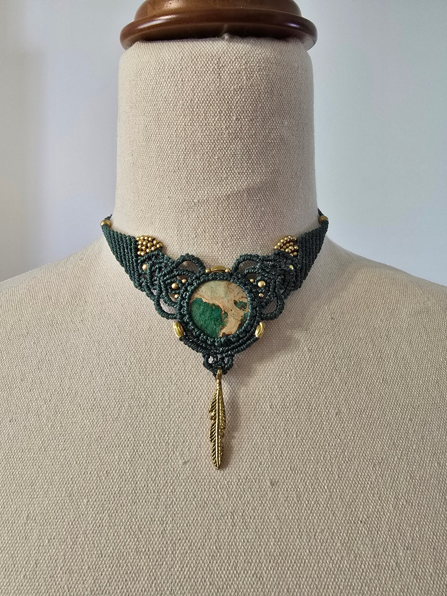 Variscite Choker